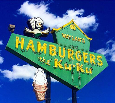 Made In Oklahoma Waylan's Hamburgers Ku-Ku.