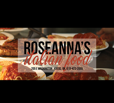 Made In Oklahoma Roseanna's Italian Food.