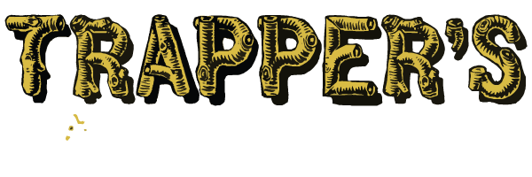 Made In Oklahoma Trapper's Fishcamp and Grill logo.