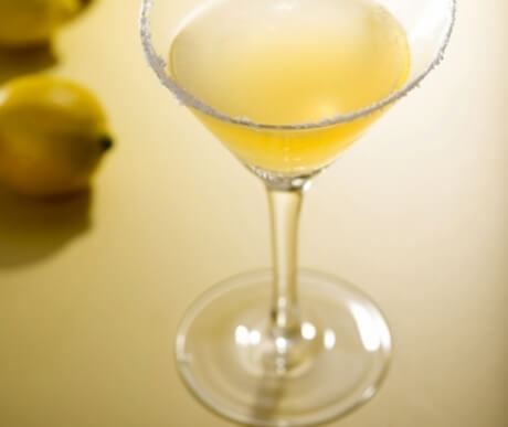 Honey Lemon Drop Martini