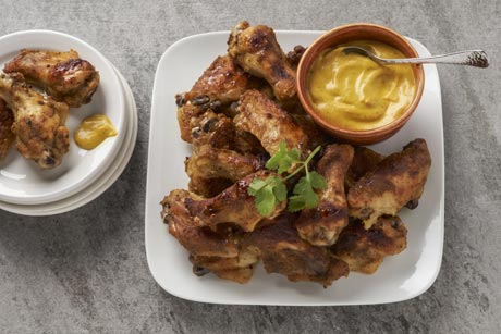 Honey Mustard Chicken Wings