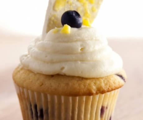 Lemon and Blueberry Cupcakes