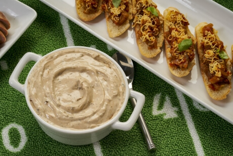 Eggplant and Tomato Bruschetta