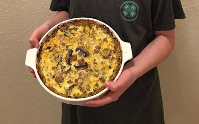 Southern Brunch Quiche with Vegetable Crust