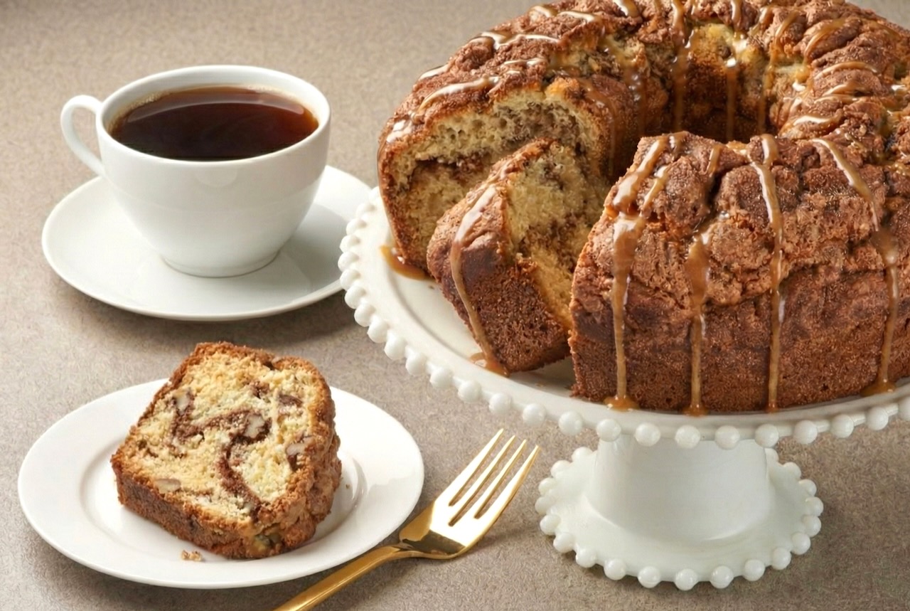 Cinnamon Streusel Coffee Cake