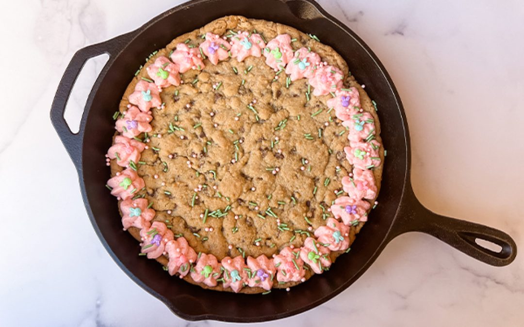 Southern Roots Sisters Cast Iron Cookie Cake