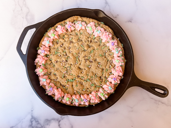 Southern Roots Sisters Cast Iron Cookie Cake