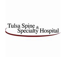 Made in Oklahoma Tulsa Spine & Specialty Hospital logo.