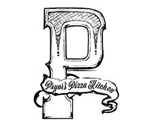 Made in Oklahoma Pryors Pizza logo.