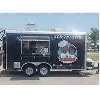 Made in Oklahoma Spunkie's Soul Food truck.