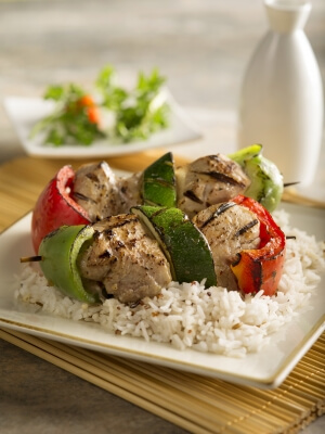 Hot Off the Grill Pork Kabobs