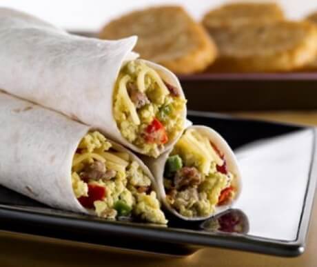 Loaded Breakfast Burritos