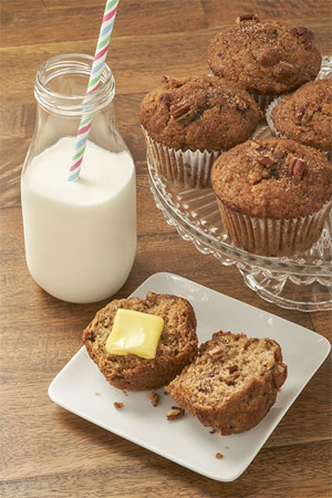 Lunchbox Applesauce Muffins