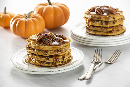 Pumpkin Pecan Pancakes