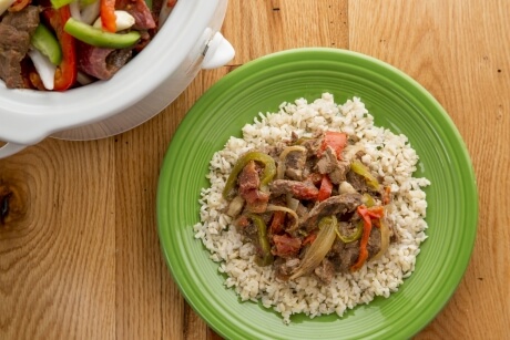 Savory Pepper Steak