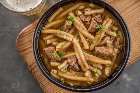 Slow Cooker Steak Soup