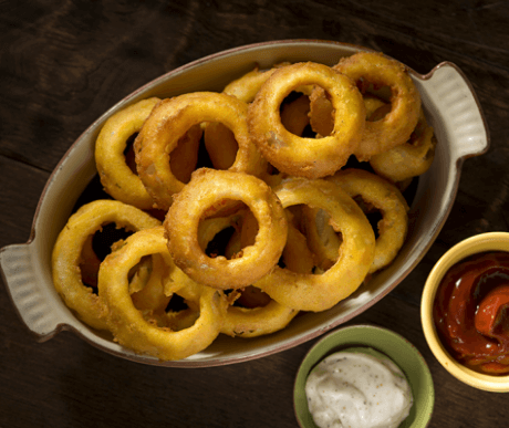 Cornbread Onion Rings