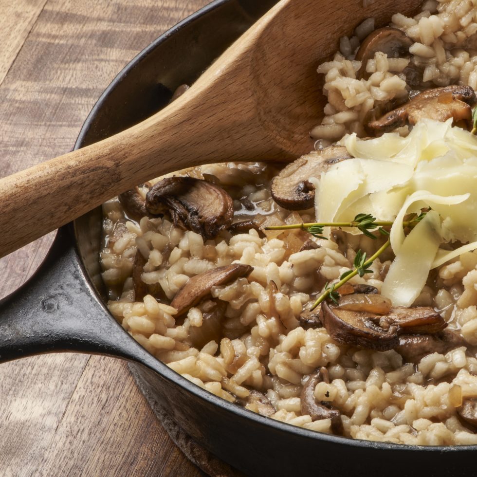 Creamy Mushroom Risotto