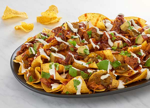Barbecue Ranch Pulled Pork Nachos