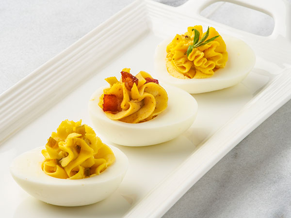 Deviled Eggs Three Ways