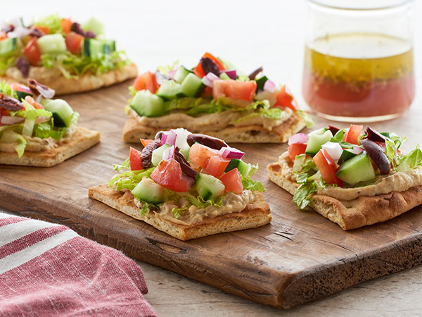 Greek Salad Flatbread