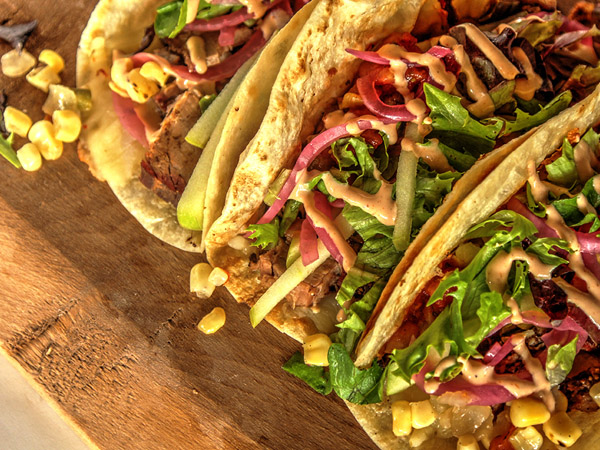 Milo’s Sweet Tea Brisket Tacos