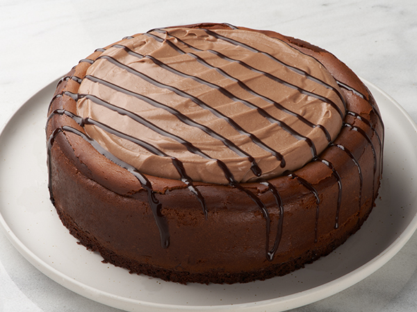 Brownie Bottom Chocolate Cheesecake
