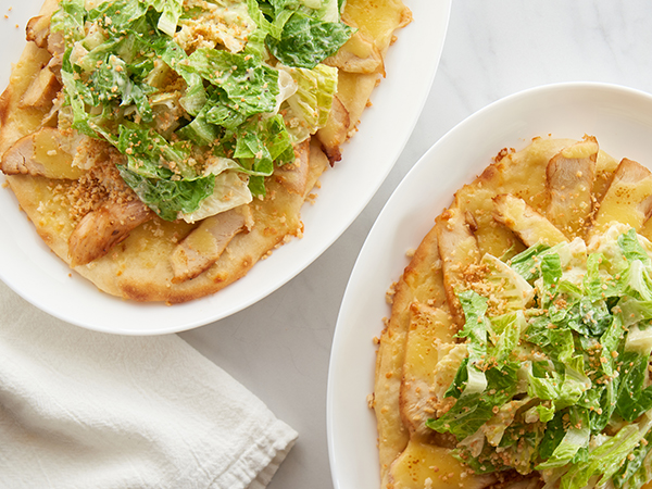 Caesar Salad Flatbreads