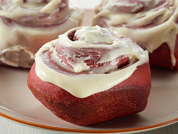 Red Velvet Cinnamon Rolls