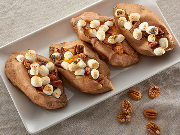 Twice Baked Sweet Potatoes