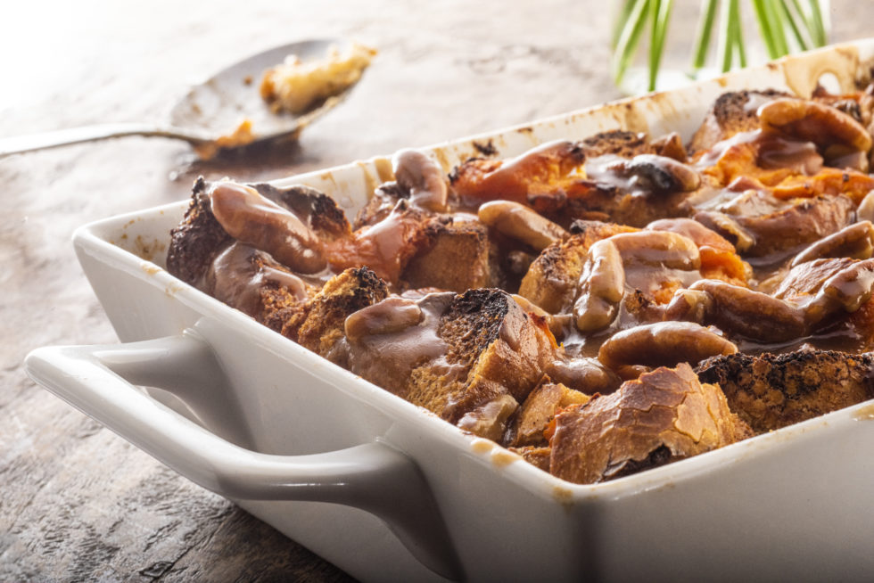 Sweet Potato Bread Pudding