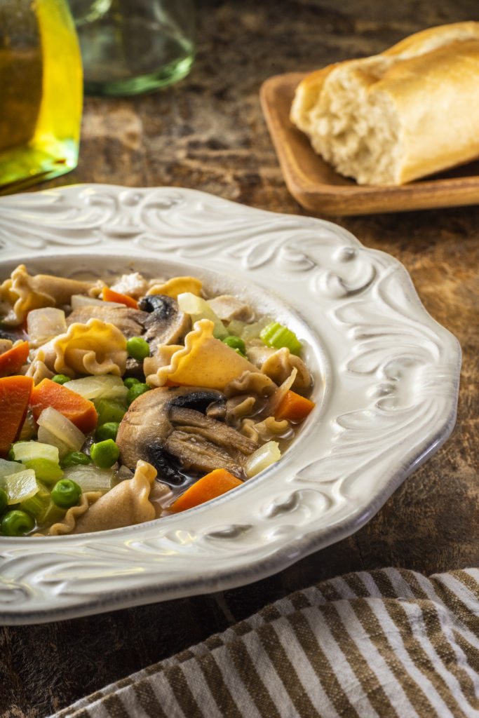 Turkey Tetrazzini Soup
