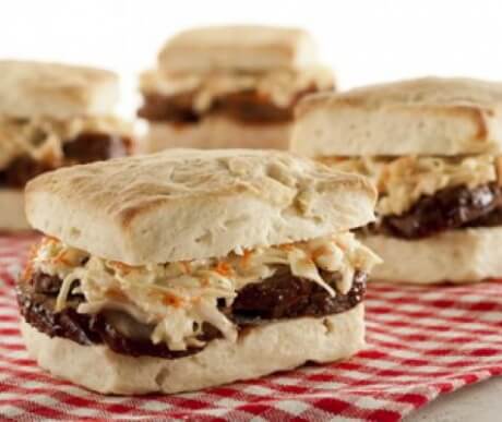 Mini Barbecue Pork Tenderloin Sandwiches