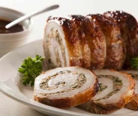 Sweet and Spicy Stuffed Pork