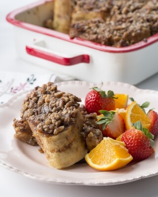 Baked Strawberry French Toast