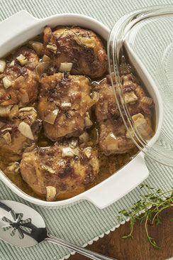 Apple Slow Cooked Chicken