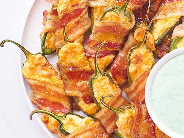 Peach Pepper Jalapeno Poppers
