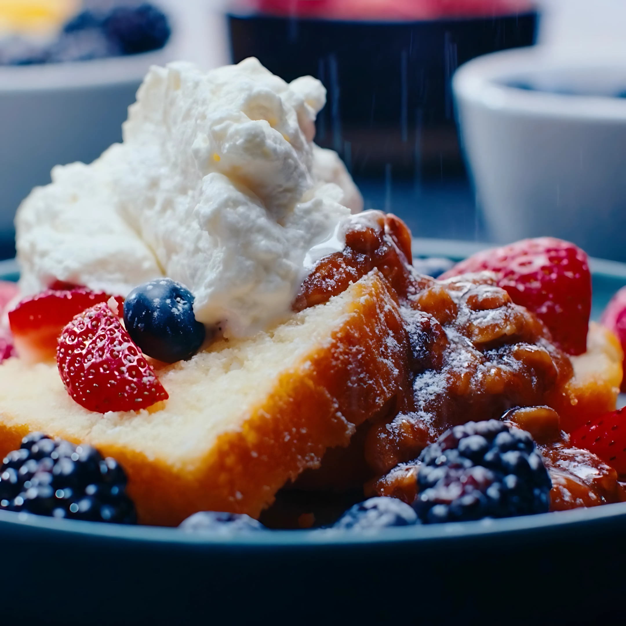 A DIY pound cake bar with OK local ingredients, including Braum's butter, Miller Pecans, and Bedre Fine Chocolate, perfect for a Mother's Day brunch.