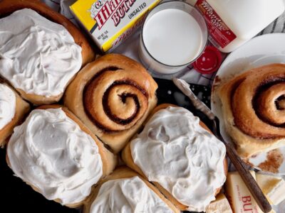 Hiland Dairy Oklahoma Tres Leches Cinnamon Rolls