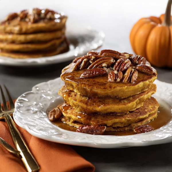 Pumpkin Pecan Pancakes Southern Roots Sisters Maple Pumpkin Butter