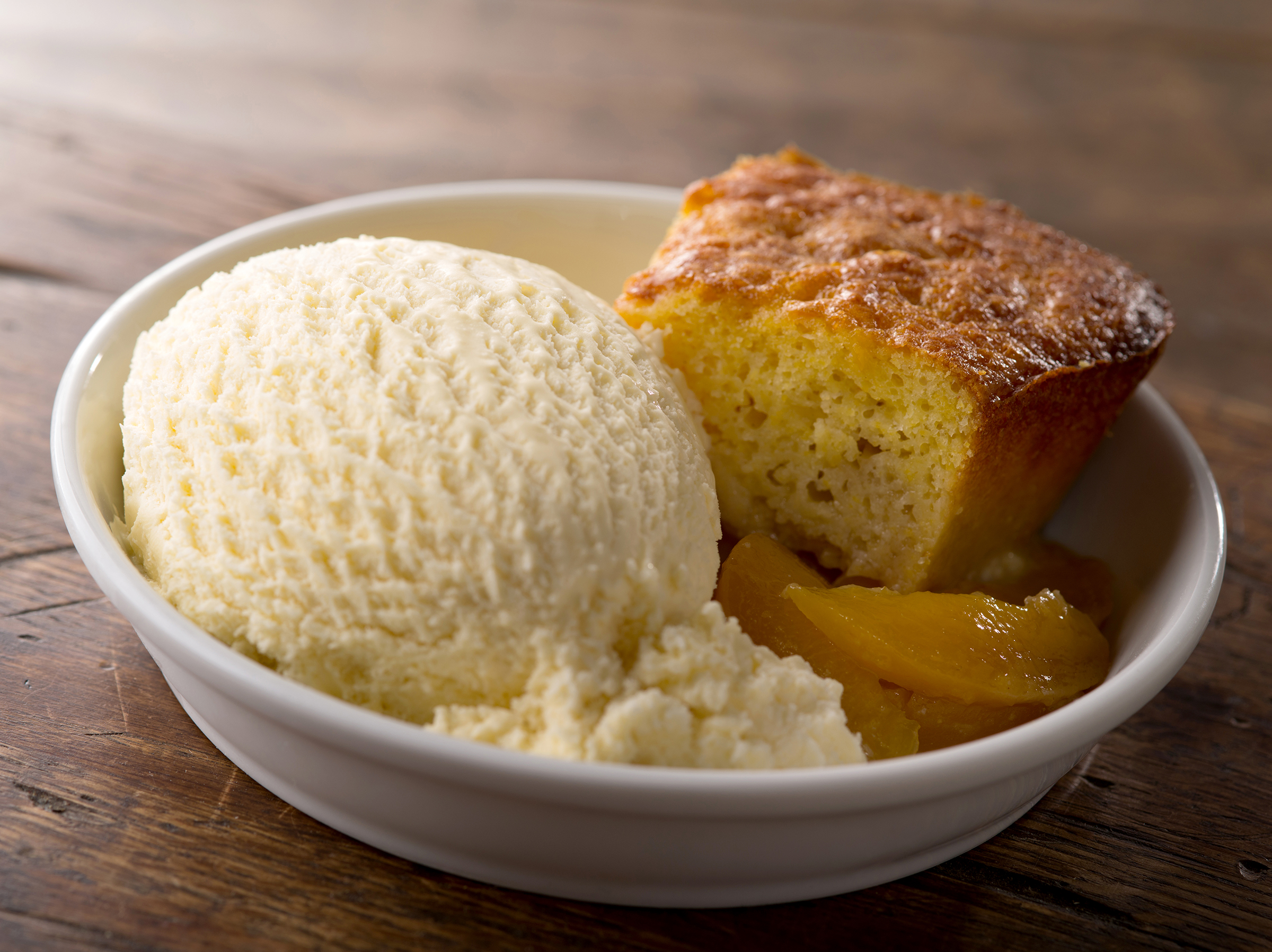 1-2-3 Peach Cobbler